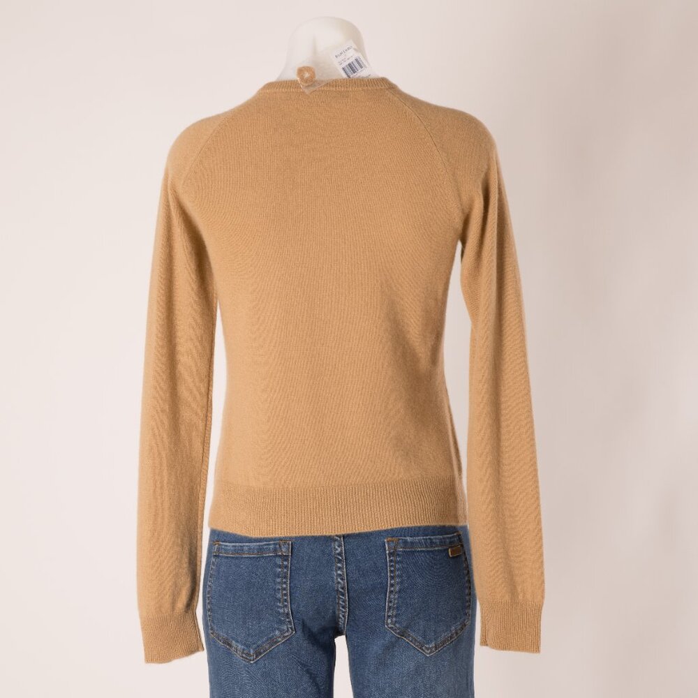 Ralph Lauren Camel Cashmere Crewneck Sweater Size US M - Picture 4 of 5